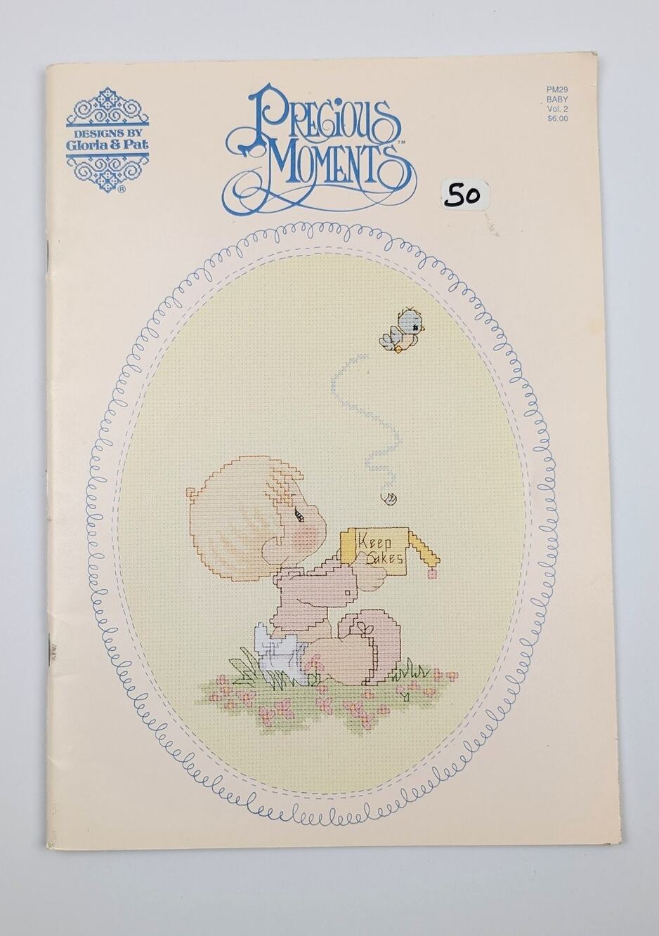 Precious Moments Cross Stitch Book - PM29 Baby Vol 2 Gloria & Pat